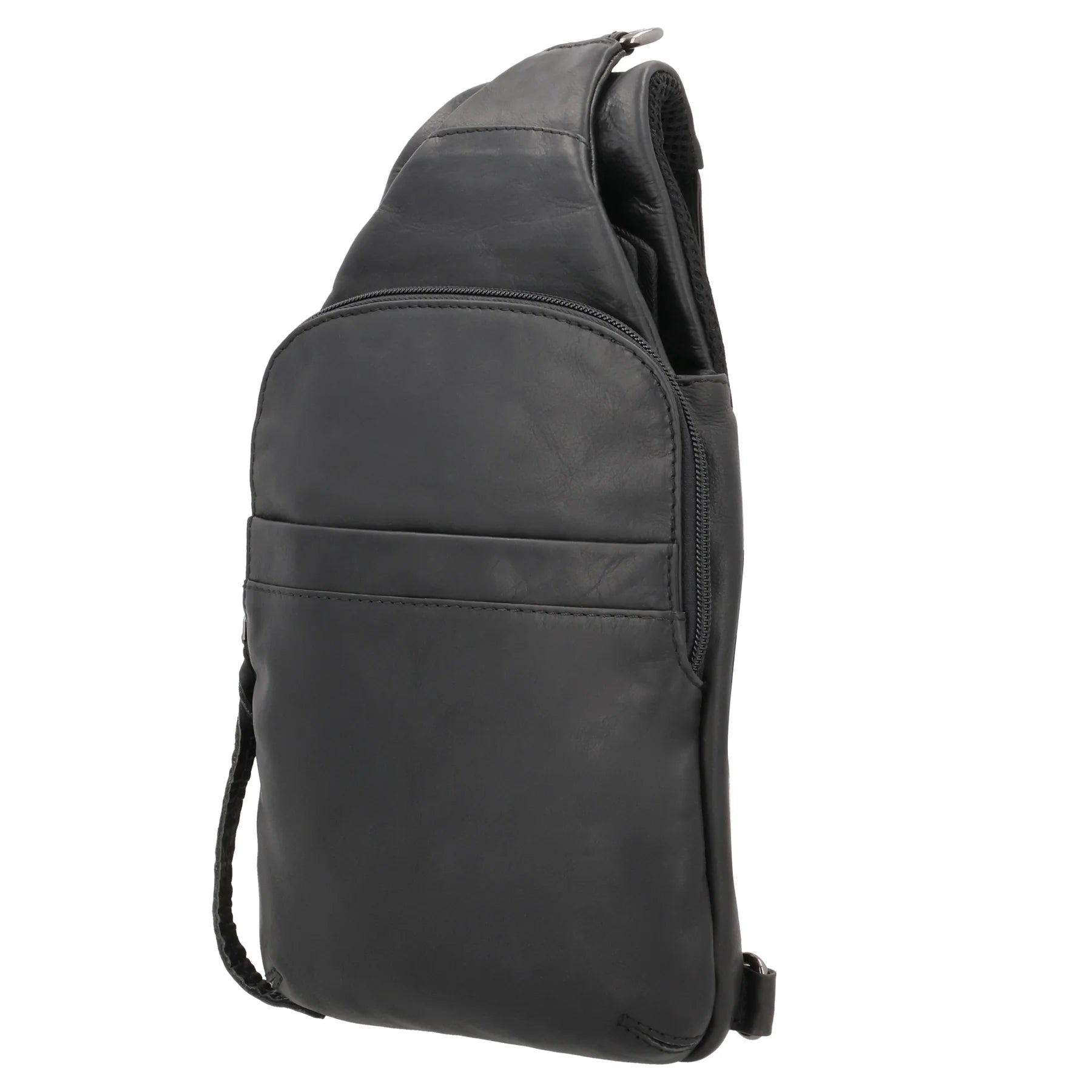 black leather sling backpack Dakota Leather Concealed Carry Sling Bag Cognac / Regular