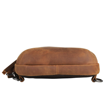 Dakota Leather Concealed Carry Sling Bag - Hiding Hilda, LLC