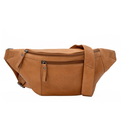 Charlie Leather Sling Bag with Magnetic Entry