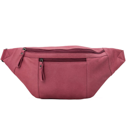 Charlie Leather Sling Bag with Magnetic Entry