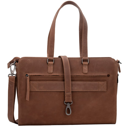 Willow Leather Computer Satchel