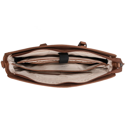 Willow Leather Computer Satchel