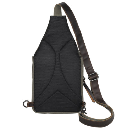 Dakota Large Canvas Concealed Carry Sling Bag