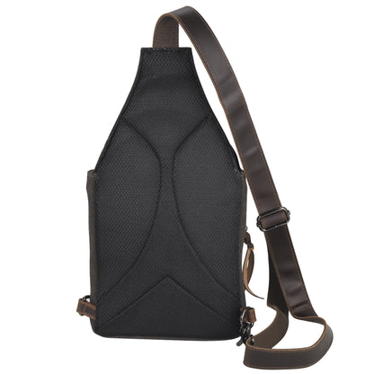 Dakota Large Canvas Concealed Carry Sling Bag
