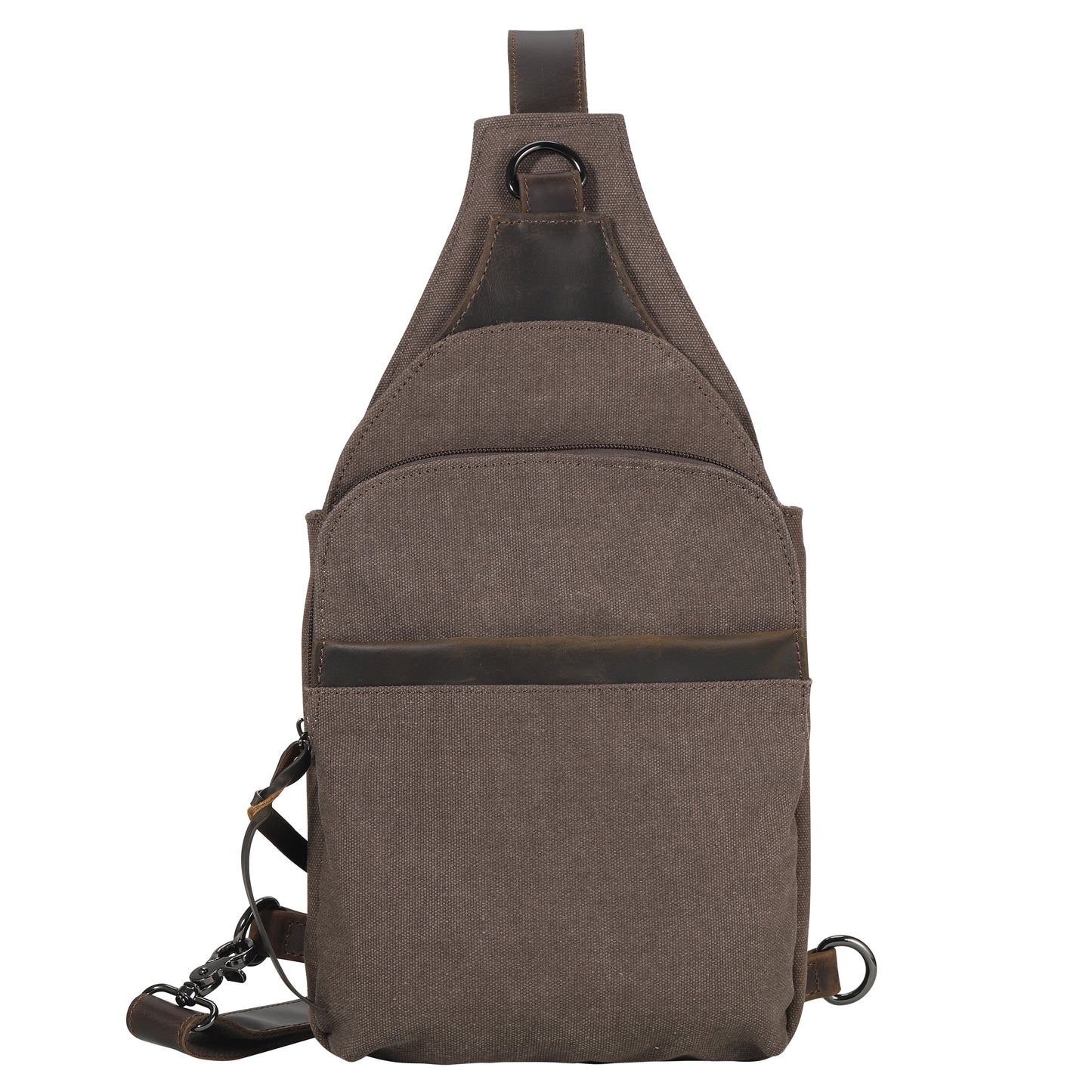 Dakota Large Canvas Concealed Carry Sling Bag