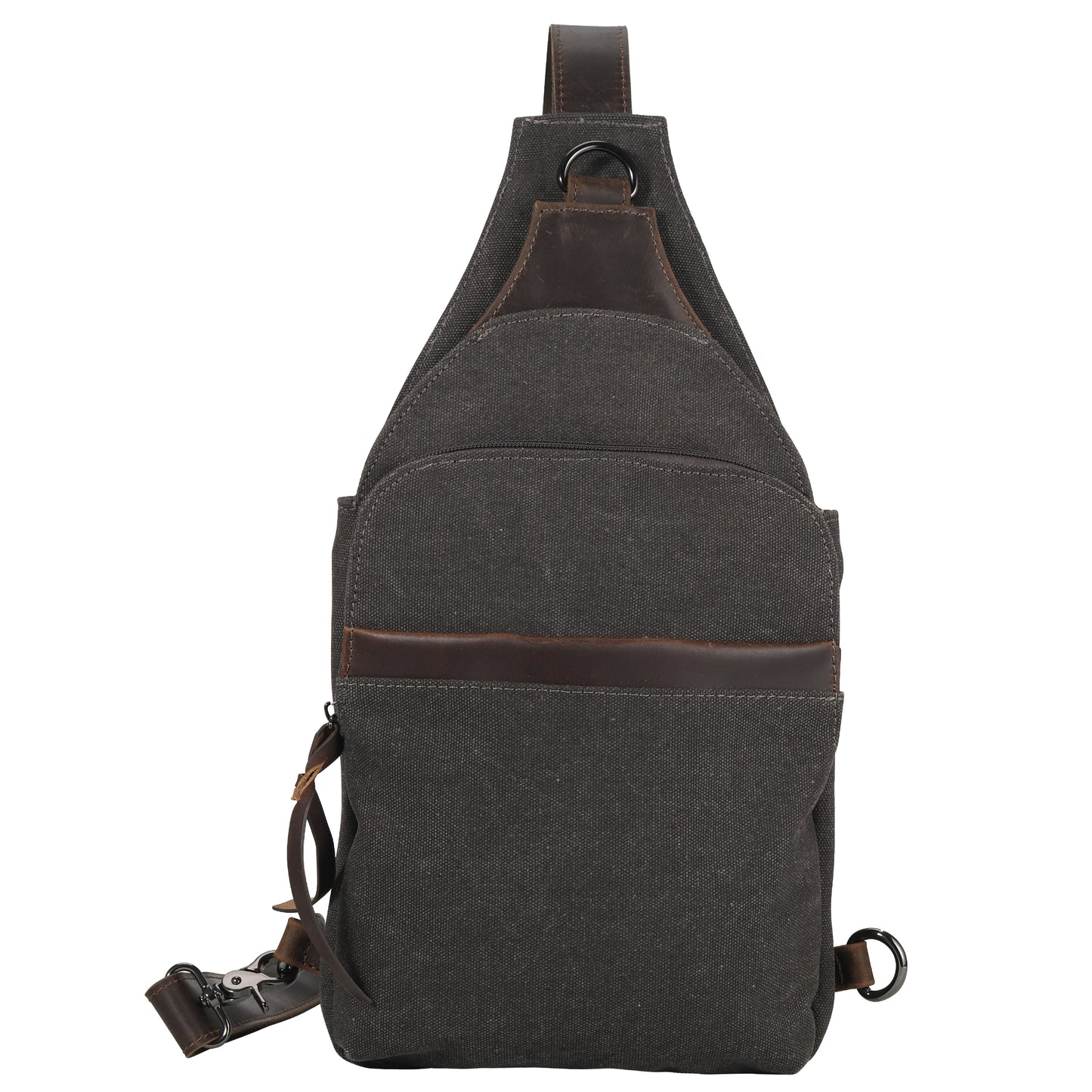 Dakota Large Canvas Concealed Carry Sling Bag