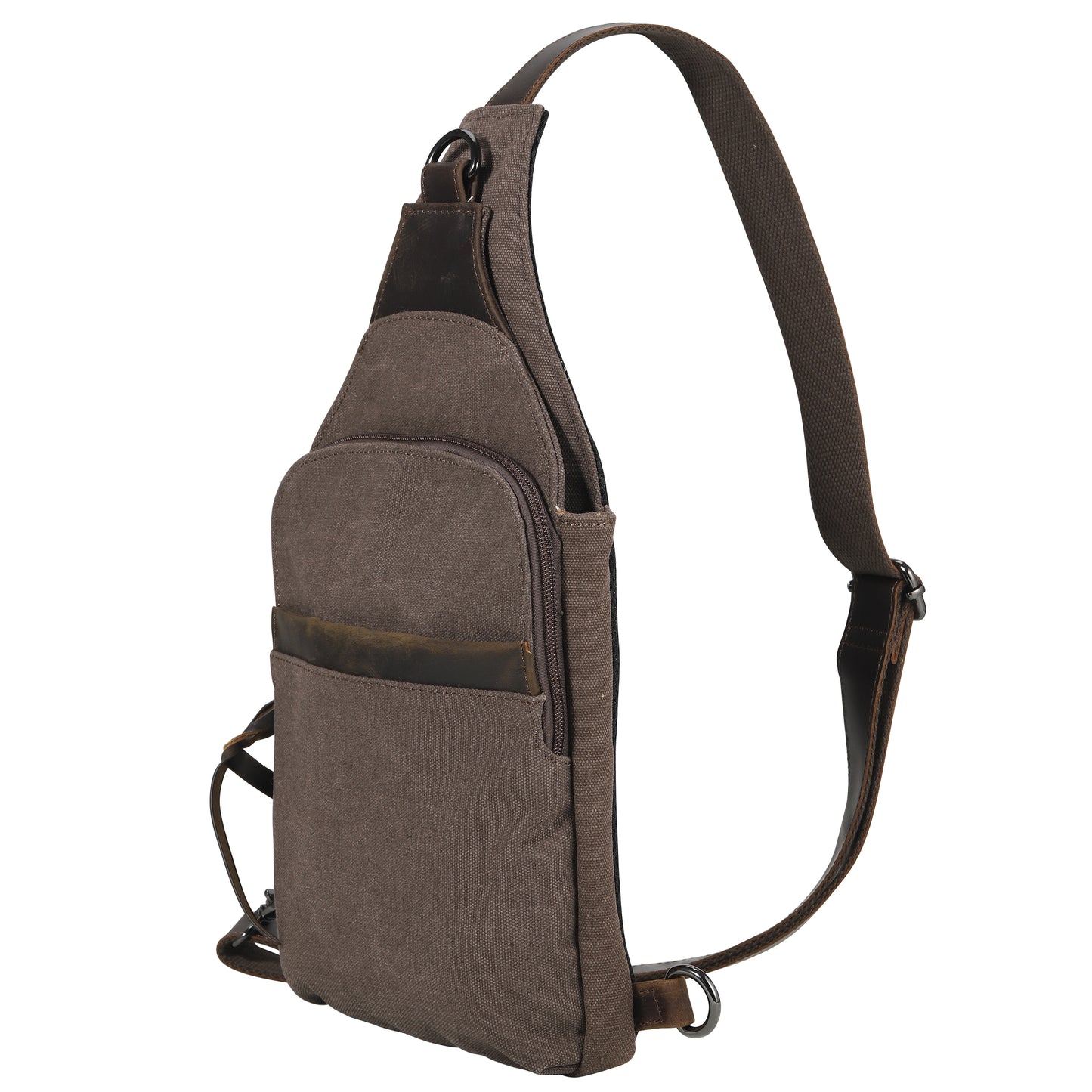 Dakota Large Canvas Concealed Carry Sling Bag