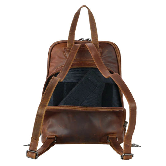 Abby Leather Concealed Carry Backpack - Hiding Hilda, LLC