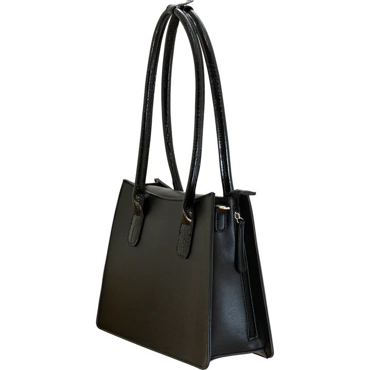 Myla Concealed Carry Mid-Size Tote Shoulder Handbag - Hiding Hilda, LLC