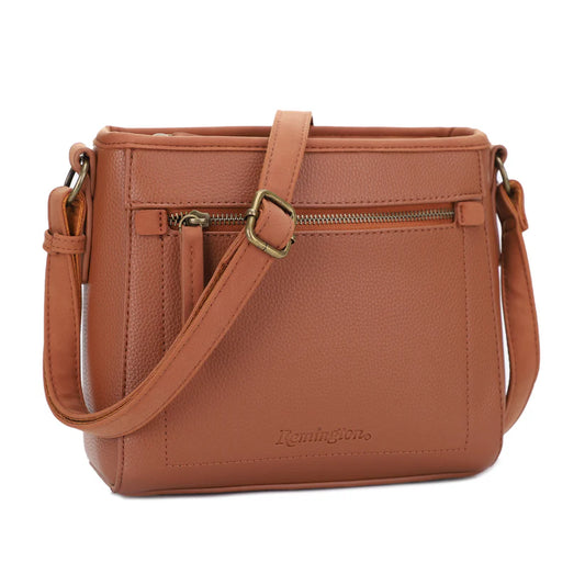 Remington Charlotte Leather Crossbody - Hiding Hilda, LLC
