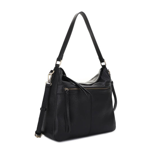 Dakota Lock and Key Hobo Shoulder Bag