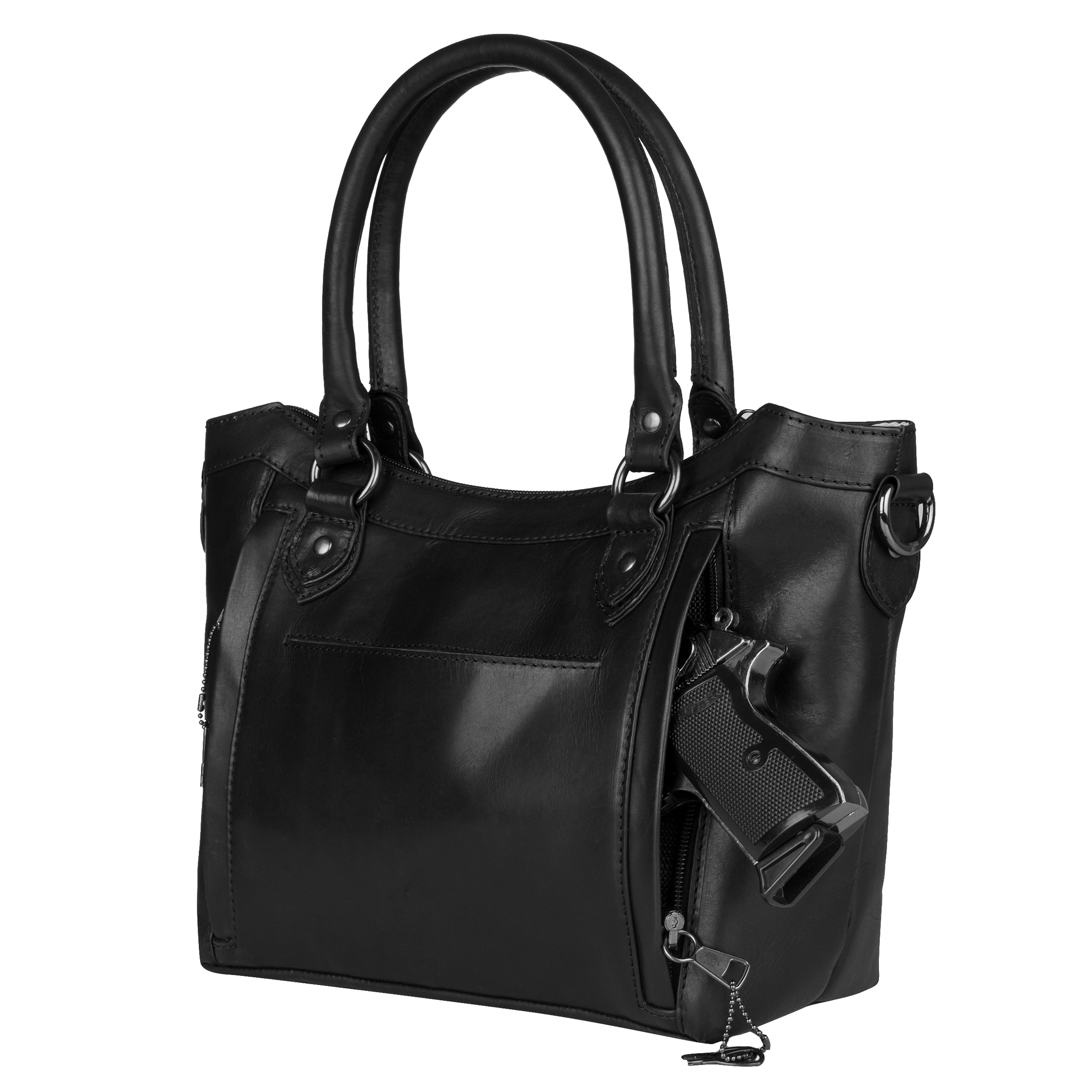 Sadie Leather Satchel – Hiding Hilda, LLC