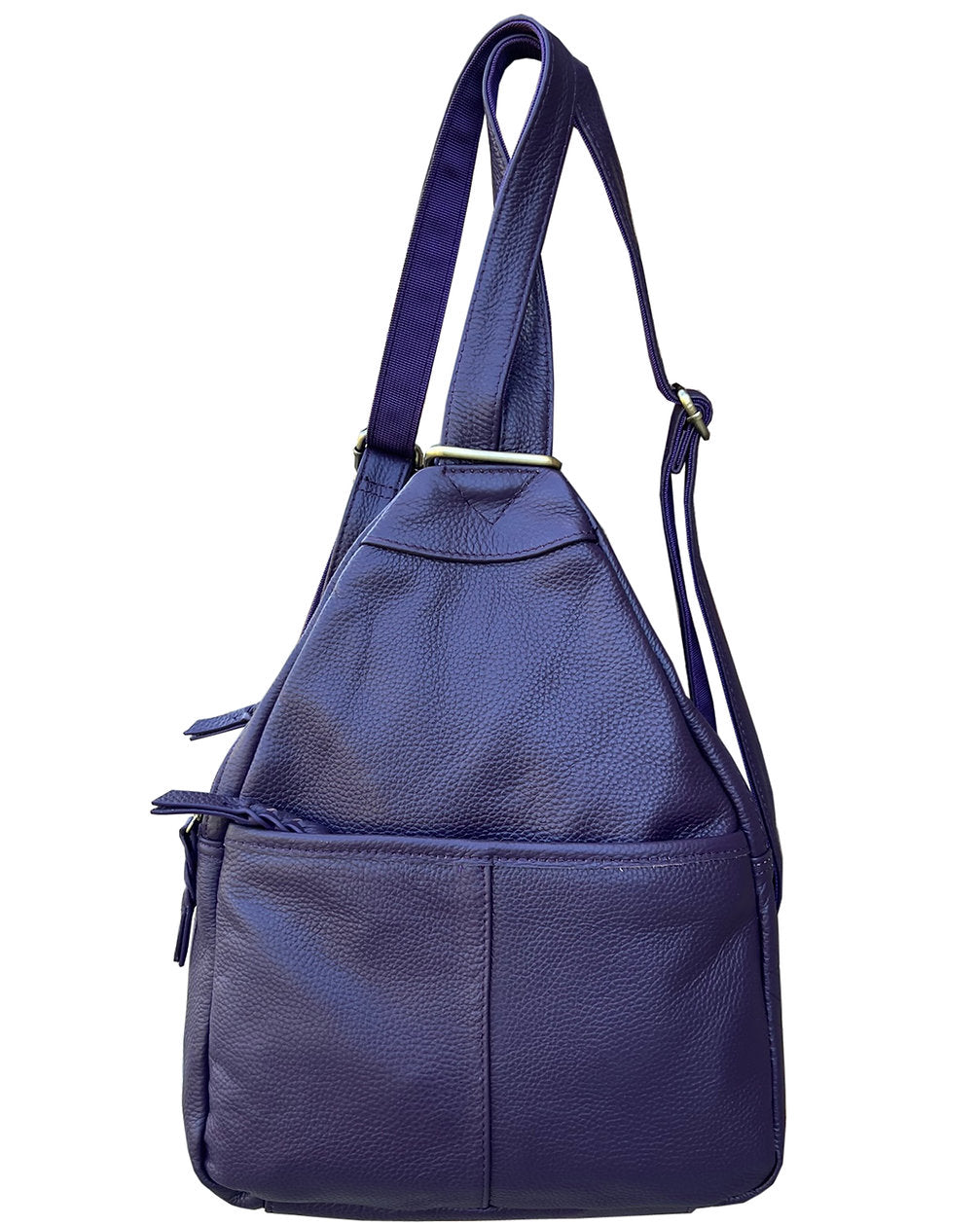 concealed carry genuine leather backpack women Concealed Carry Lockable Leather Backpack – Hiding Hilda, LLC