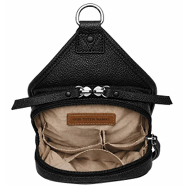 Compact Leather Concealed Carry Sling Crossbody by GTM