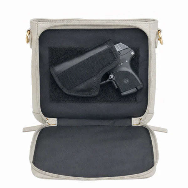 Mini Slim Concealed Carry Leather Crossbody Purse by GTM - Hiding Hilda, LLC