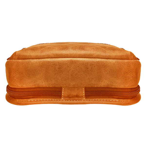 GTM Original RFID Lined Distressed Leather Sling Bag - Hiding Hilda, LLC