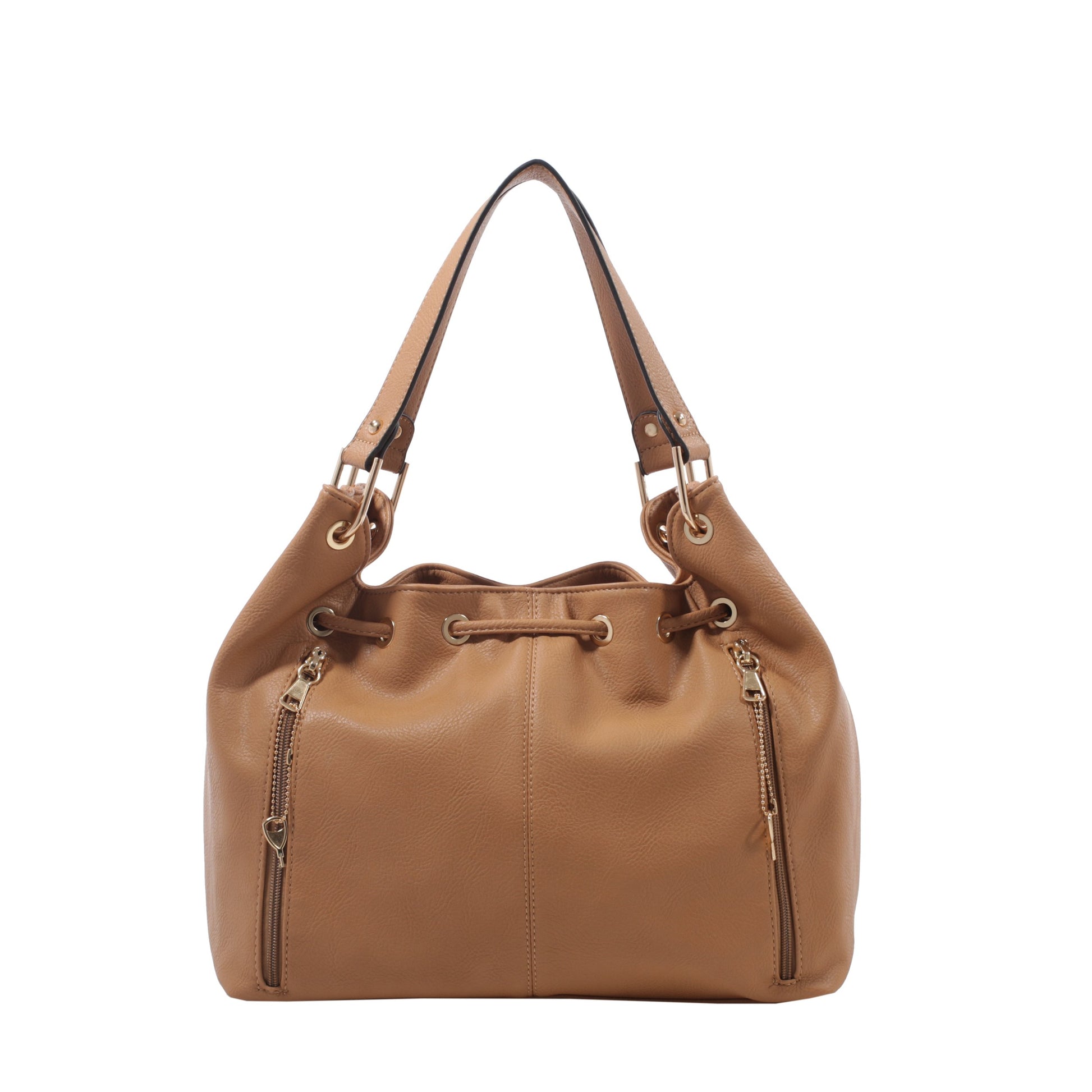 Jasmine Concealed Carry Lock and Key Hobo with Matching Wallet - Hiding Hilda, LLC