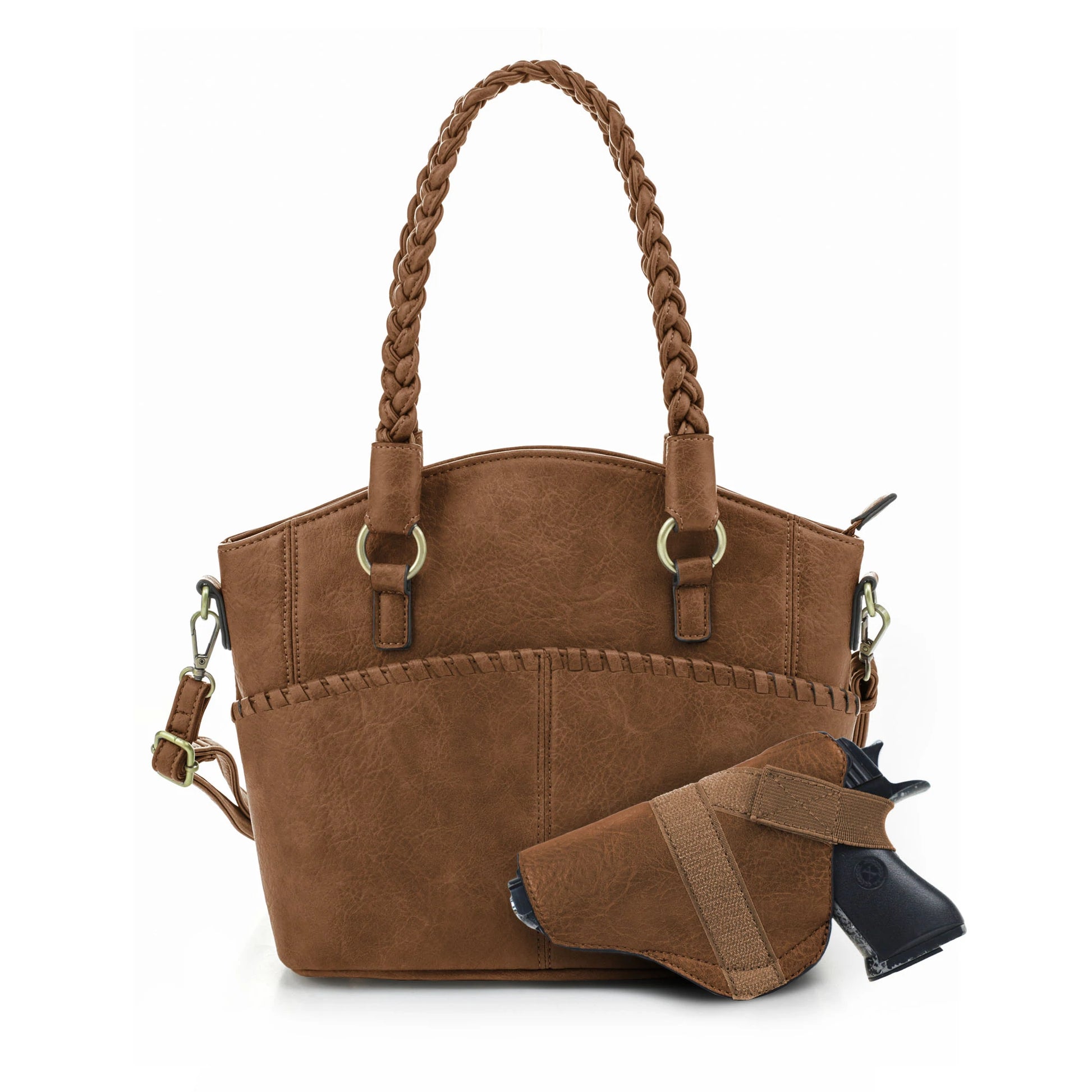 New Jessie James Bella Concealed Carry Locking Satchel - Hiding Hilda, LLC