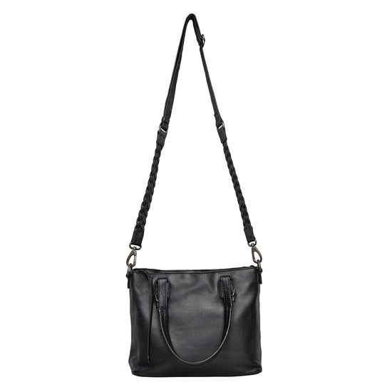Bailey Lockable Leather Concealed Carry Satchel to Crossbody by Lady C ...
