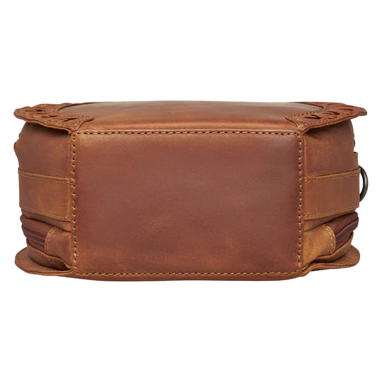 NEW Oaklee Gorgeous Leather Concealed Carry Cantina Purse with Crossbody Strap - Hiding Hilda, LLC