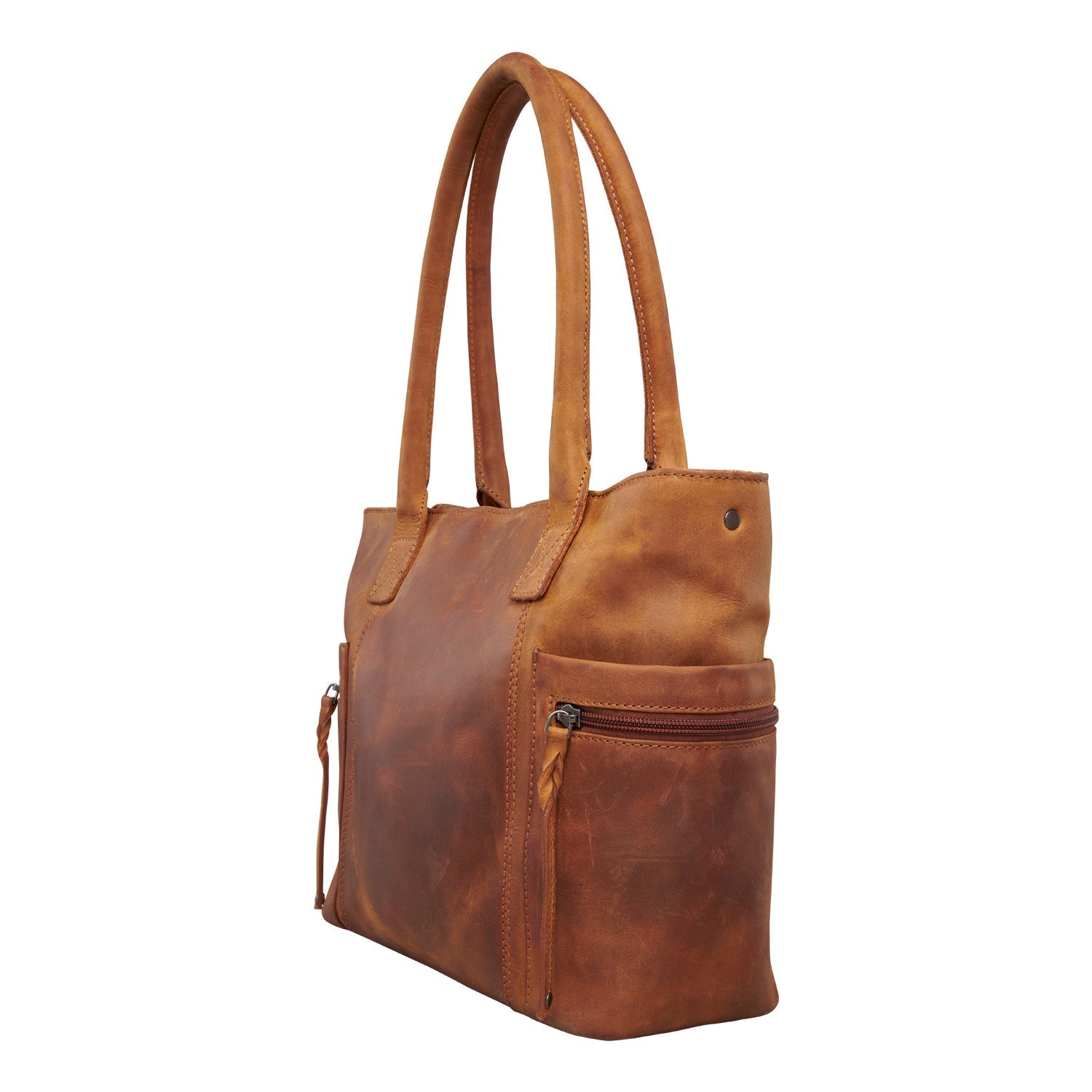 Emerson Leather Concealed Carry Satchel - Hiding Hilda, LLC