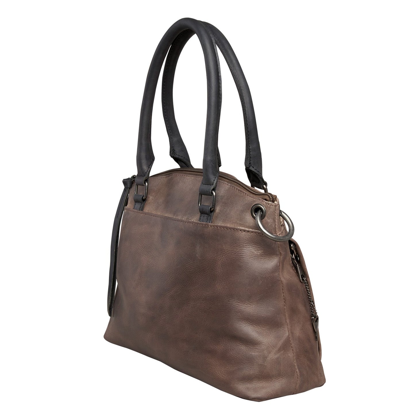 New Whitely Leather Conceal Carry Lockable Crossbody Satchel - Hiding Hilda, LLC