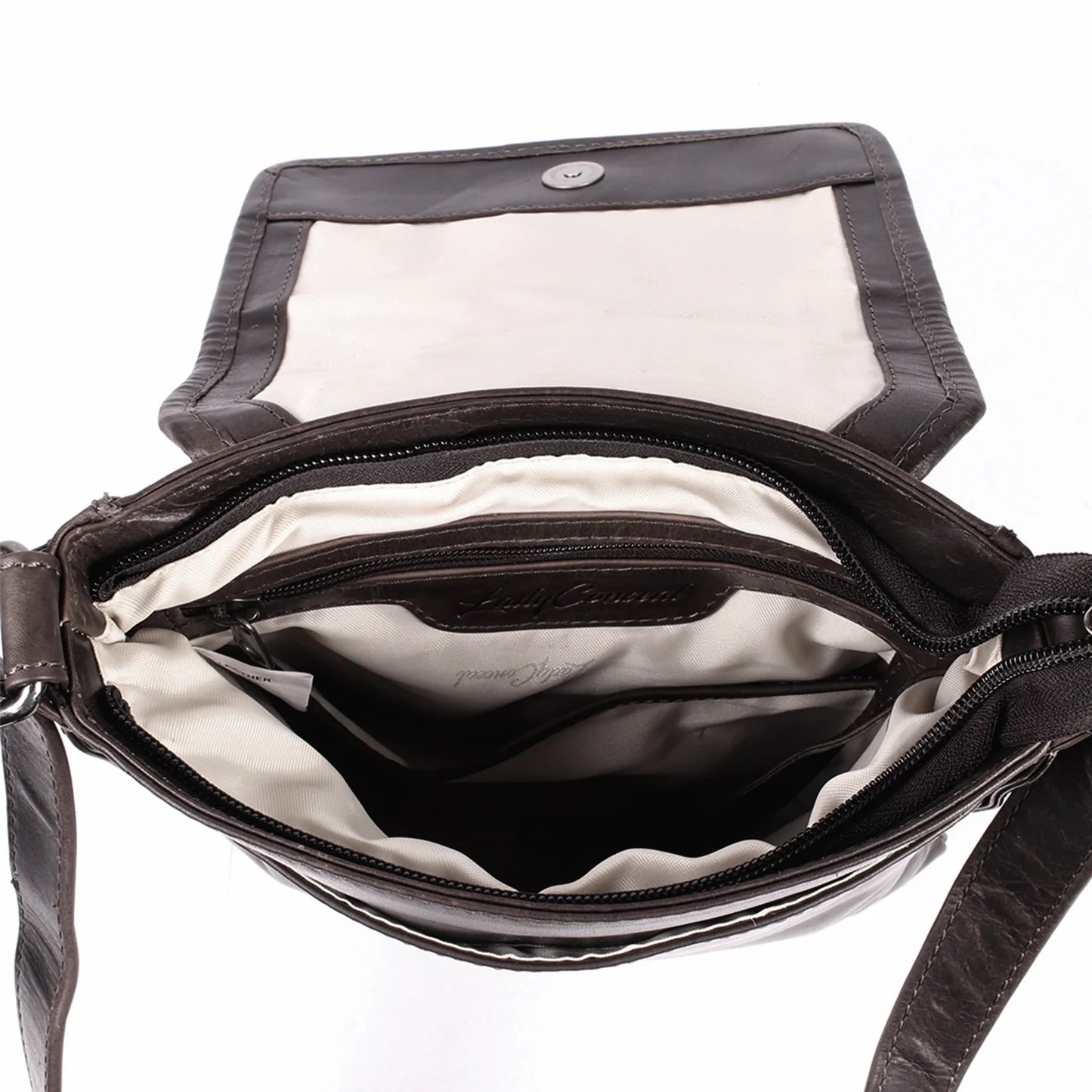 Woven Hana Concealed Carry Leather Crossbody Purse - Hiding Hilda, LLC