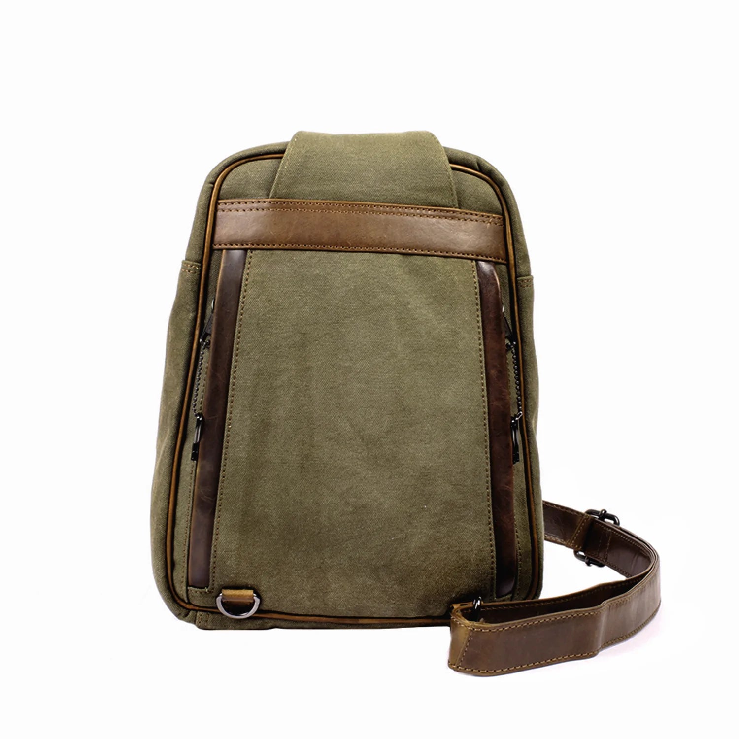 Kennedy Unisex Canvas Concealed Carry Sling Backpack - Hiding Hilda, LLC