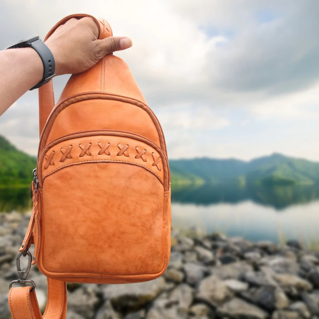 Unisex sling deals bag