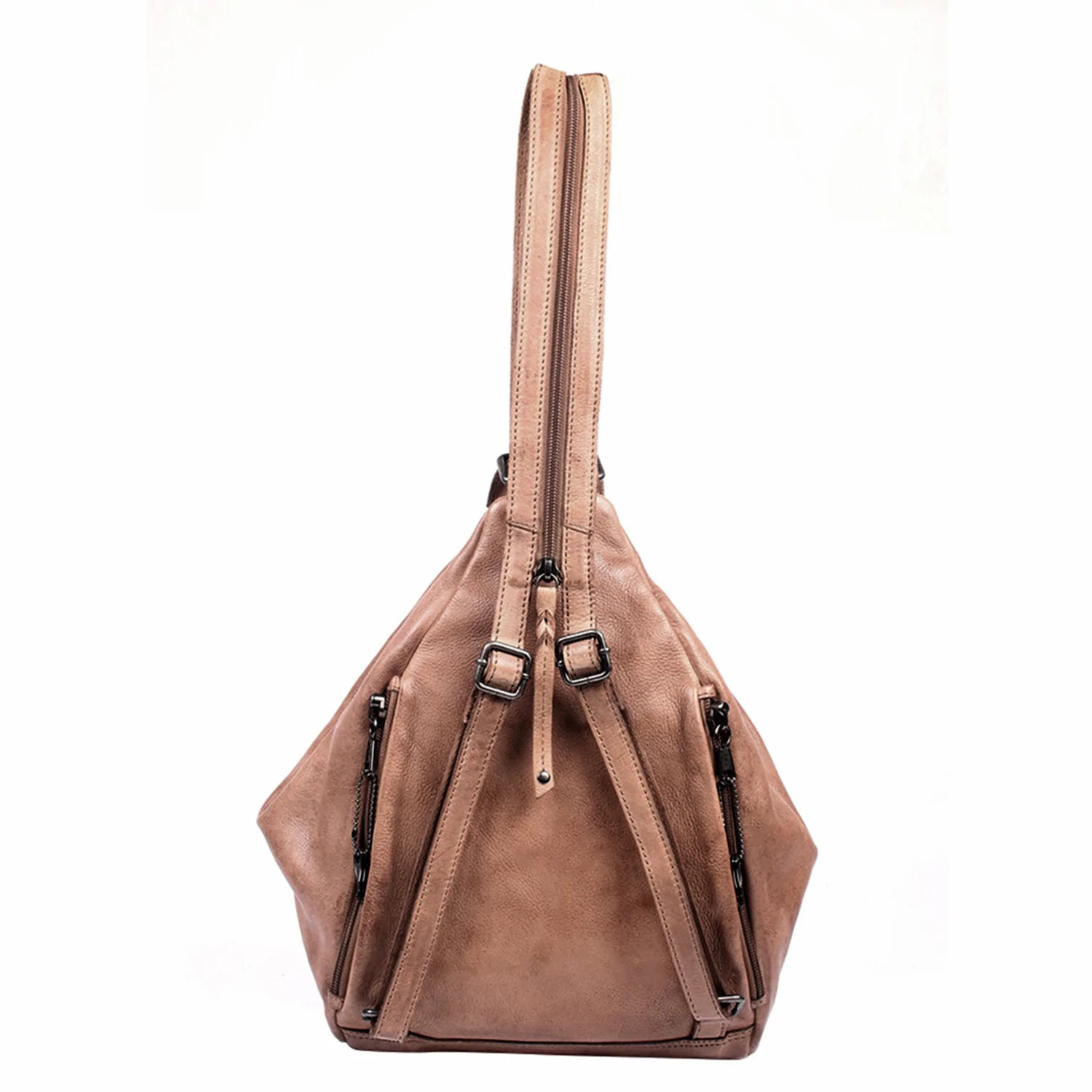 Marley Unisex Concealed Carry Leather Sling Backpack - Hiding Hilda, LLC