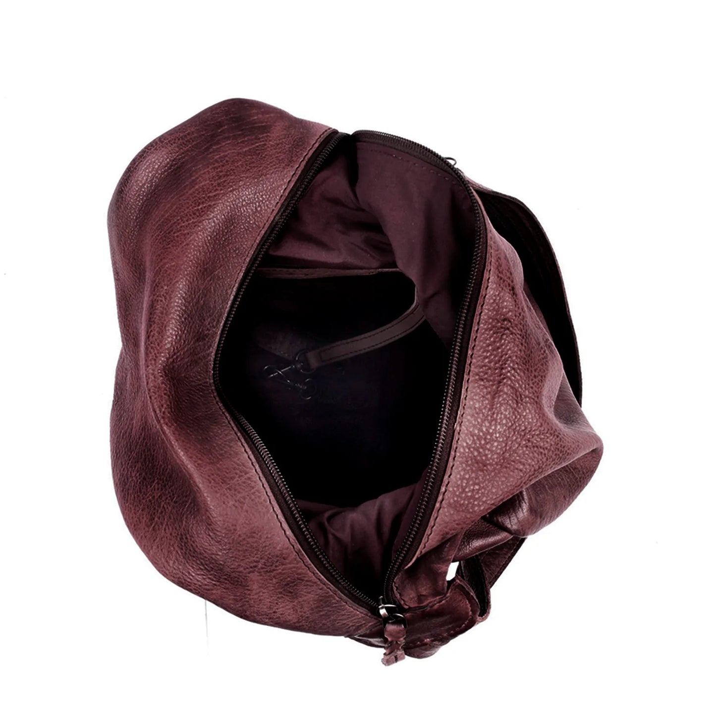 Marley Unisex Concealed Carry Leather Sling Backpack - Hiding Hilda, LLC