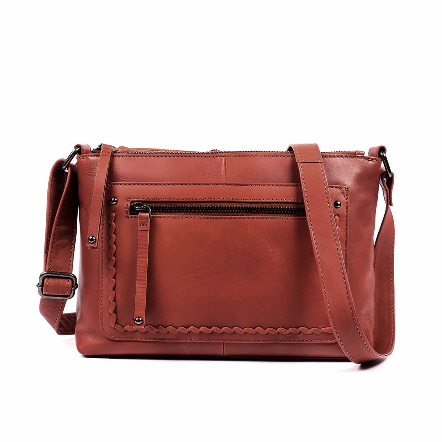 Women's Concealed Carry Leather Crossbody Purse