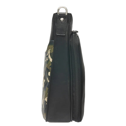 Camo Crossbody GTM Original Leather Mail Pouch - Hiding Hilda, LLC