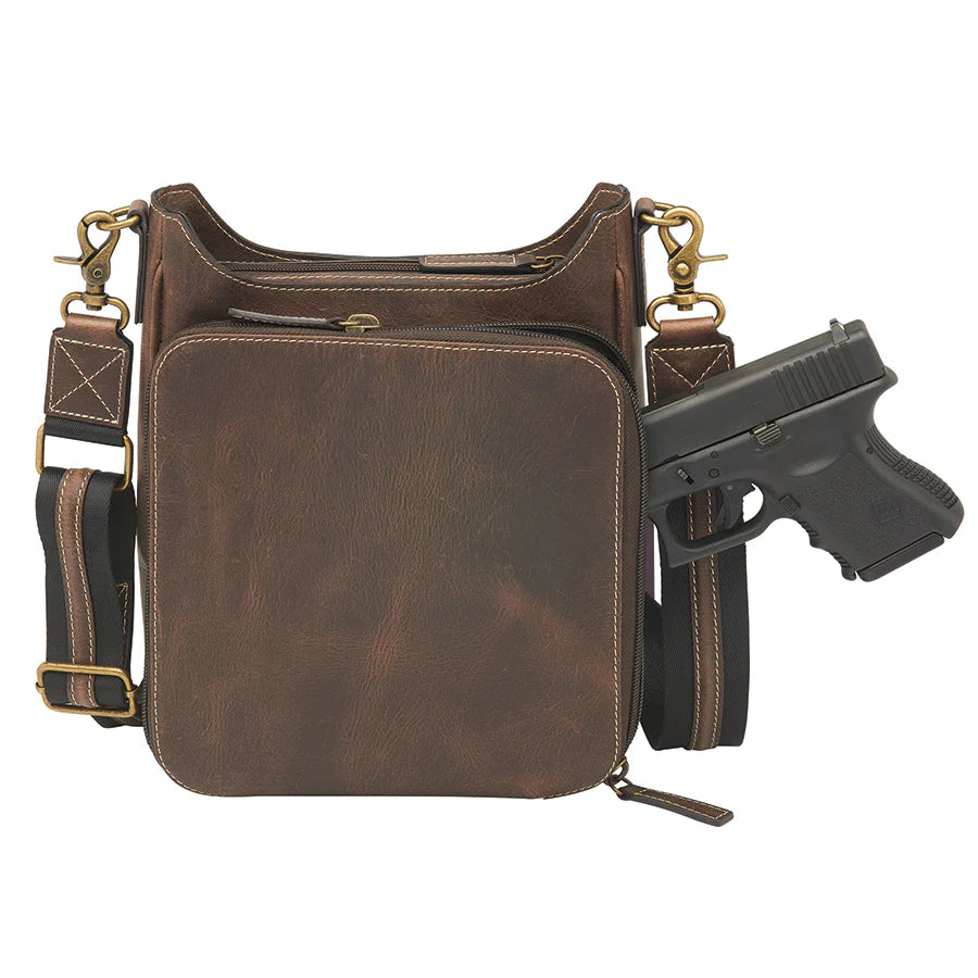 Concealed Carry Crossbody Mail Pouch - Hiding Hilda, LLC