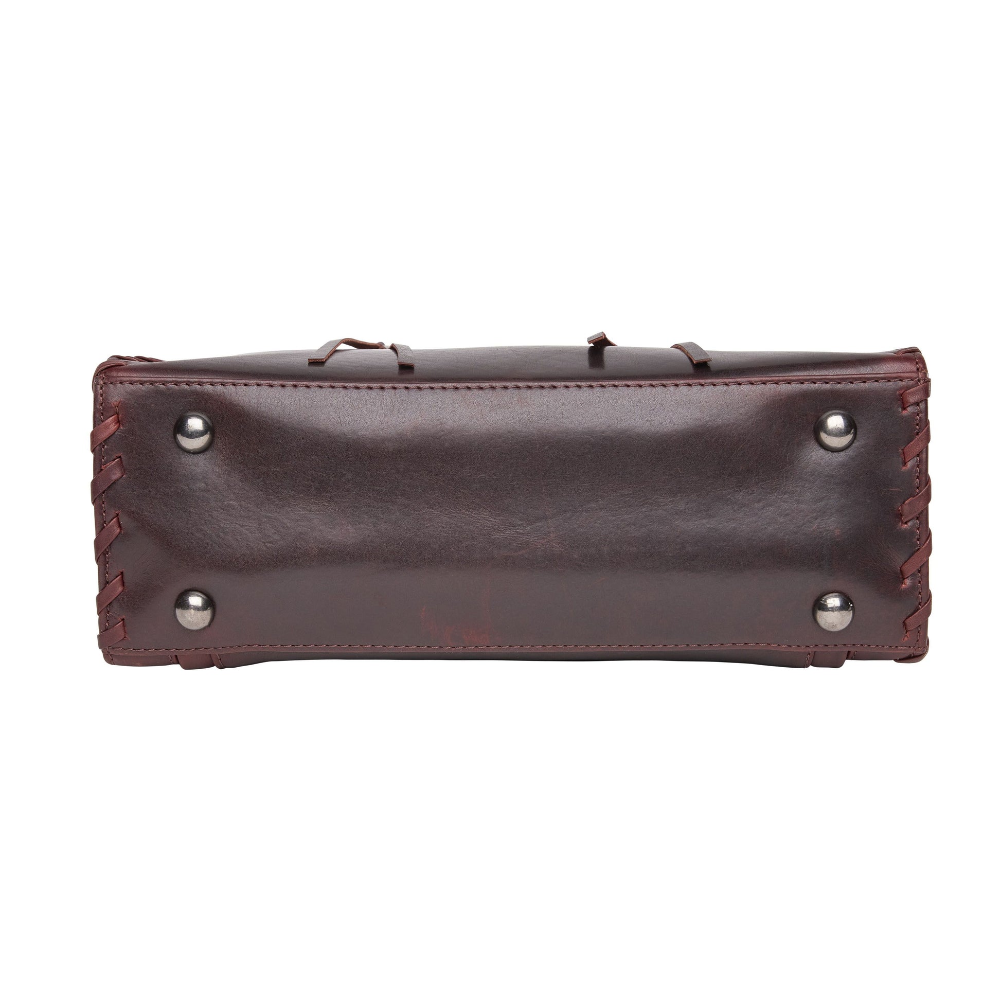 Emma Beautiful Locking Leather Satchel Conceal Carry Purse - Hiding Hilda, LLC