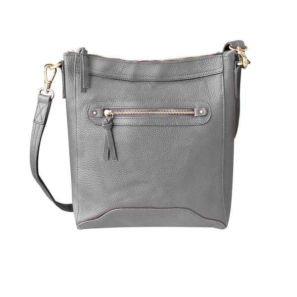 Classic Everyday Leather Concealed Carry Crossbody Purse – Hiding Hilda ...