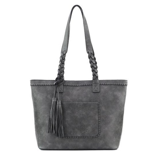 Cora Concealed Carry Tote - Gray - Tote