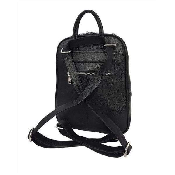Cute Leather Lockable Conceal Carry Backpack by Roma Leathers - Hiding Hilda, LLC