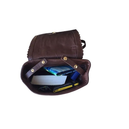 Cute Leather Lockable Crossbody to Backpack Satchel – Hiding Hilda, LLC