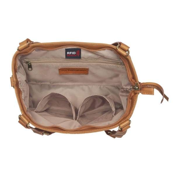 GTM Original BOHO Leather Concealed Carry Shoulder to Crossbody Purse - Hiding Hilda, LLC