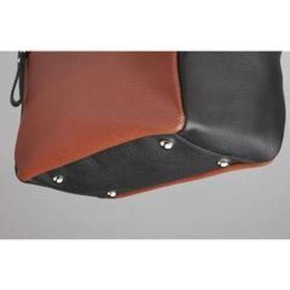 GTM Original Cinnamon & Black Conceal Carry Leather Shoulder Tote - Back in Stock! - Hiding Hilda, LLC