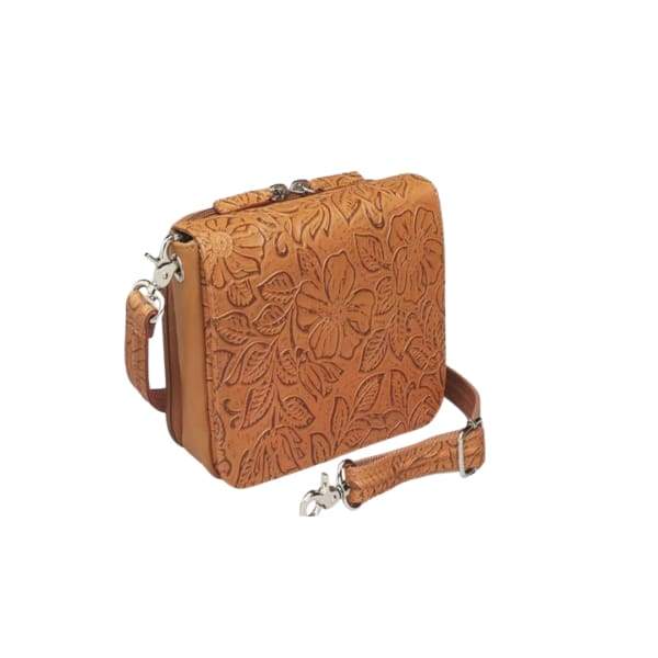 GTM Original Compact Leather Conceal Carry Crossbody/Waist pack Organizer Bag - Hiding Hilda, LLC