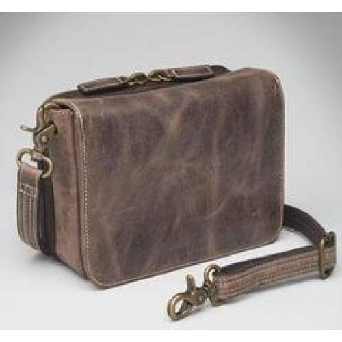GTM Original Distressed Leather Crossbody to Waist Pack Concealed Carry Organizer Pocketbook - Hiding Hilda, LLC