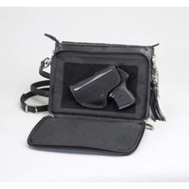 GTM Original Embroidered Lambskin Compact Concealed Carry Clutch Purse - Hiding Hilda, LLC