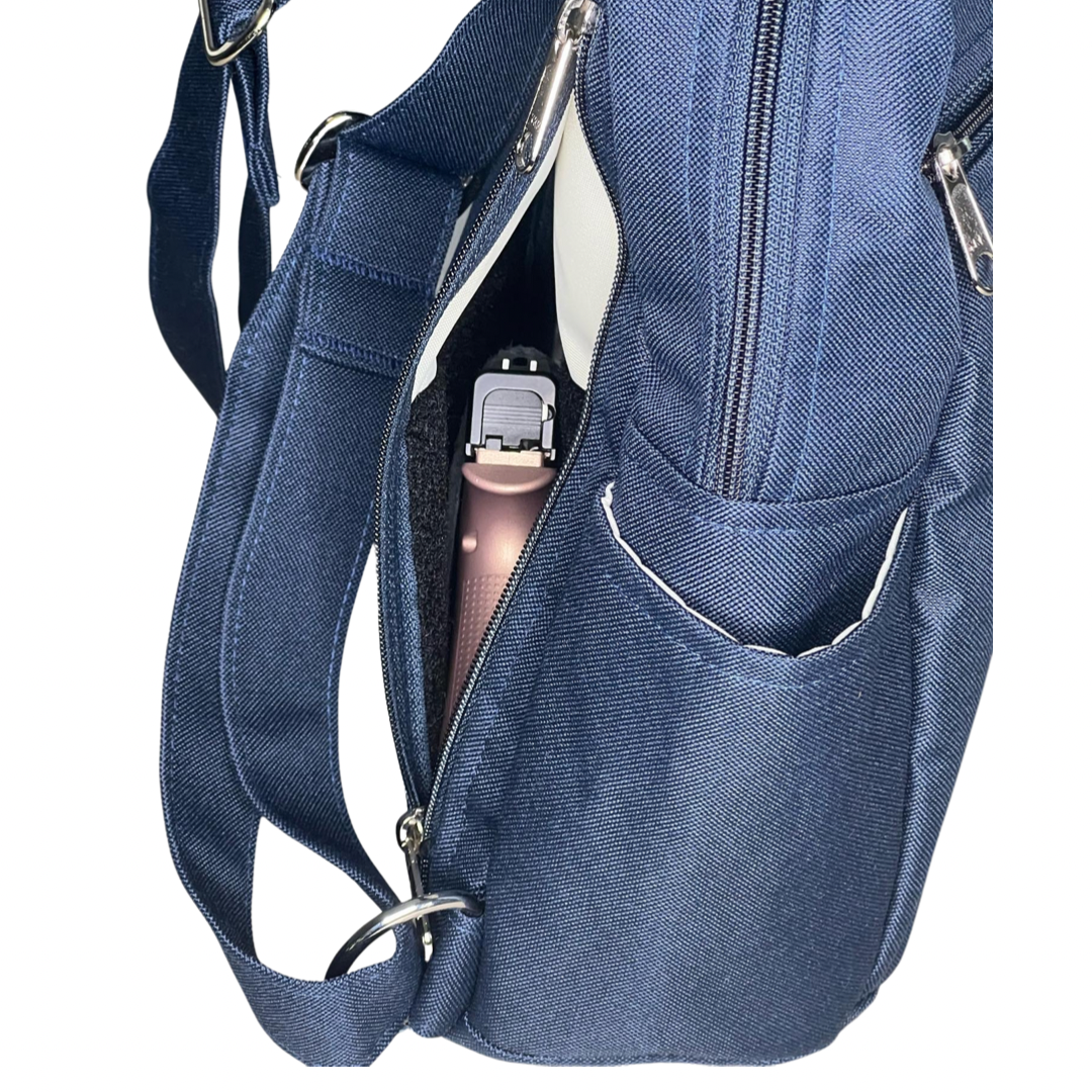 Rhonda 2.0 Concealed Carry Mini Backpack *Made in America* - Hiding Hilda, LLC