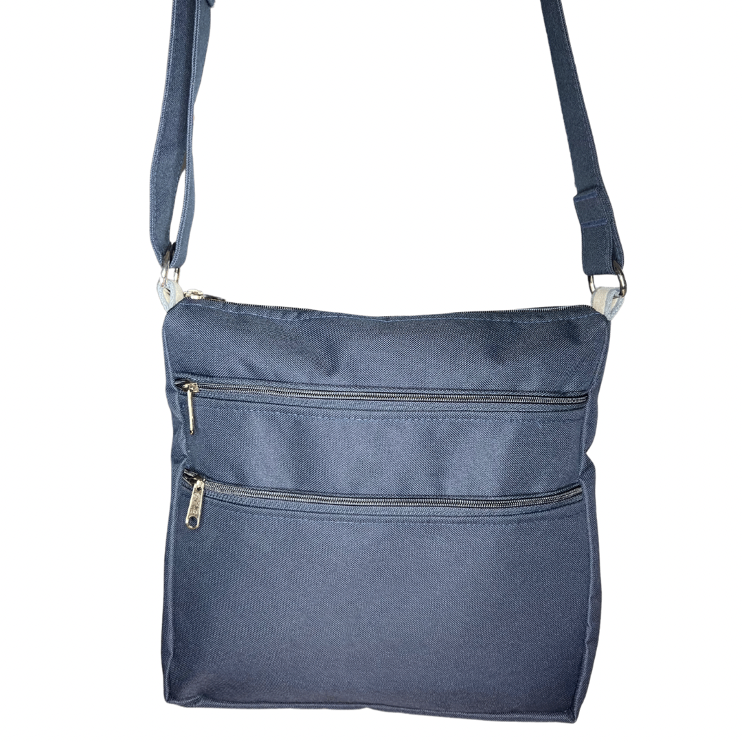 Buy Chala Handbags, Casual Style, Soft, Large Shoulder or Crossbody Purse  with Keyfob - Navy Blue (Dragonfly Keyfob) Online at Lowest Price Ever in  India | Check Reviews & Ratings - Shop The World