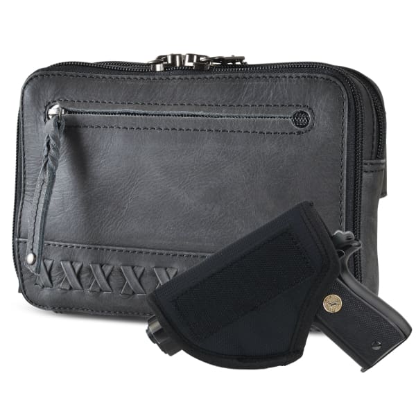 Kailey NEW Cute Concealed Carry Leather Waist Pack - Waist Pack
