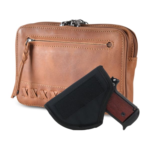 Kailey Cute Concealed Carry Leather Waist Pack