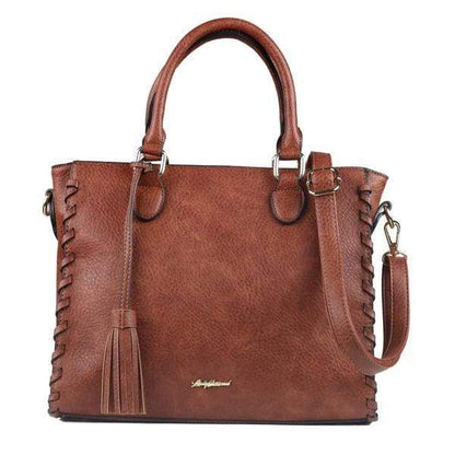 Lady Conceal Laced Ann Concealed Carry Purse-Satchel - Hiding Hilda, LLC