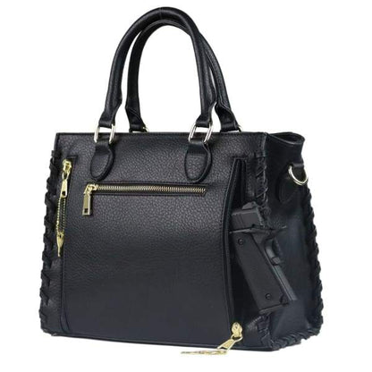Lady Conceal Laced Ann Concealed Carry Purse-Satchel - Hiding Hilda, LLC